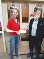 Legion Auxiliary donates $1,000 to Legion Post 30