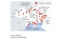Gunfire heard close to government quarters in central Kyiv:...