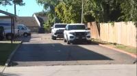Officer transported to hospital following foot pursuit along North Sherwood Forest Drive