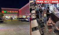 Texas grocery store erupts into wild west-style gunfight after security guard confronts shopper over his dog