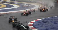 Singapore F1 sprint underway after rain delay
