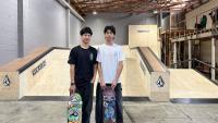 Rotorua brothers Dante and Gabriel Temara dream of skateboarding at 2028 Los Angeles Olympics