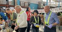 ‘Record demand for food assistance’: Chow, Bradford join Doug Ford for Thanksgiving food sort