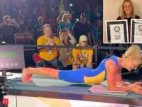 Canadian grandmother of 12 DonnaJean Wilde holds plank for 5 hours after 1,575 push-ups in an hour: How she did it. Watch viral video