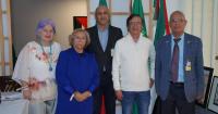 Former Colombian President Gustavo Petro visits Sahrawi embassy in Mexico, reaffirms support for Sahrawi people’s struggle