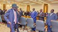 President Kiir briefs government officials on Kenya, South Africa diplomatic tour as December elections approach