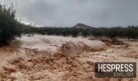 Three tourists rescued after floodwaters sweep away car near Zagora