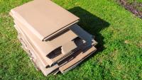 Gardeners told to use cardboard outisde this week