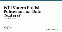Will Voters Punish Politicians for Data Centers?