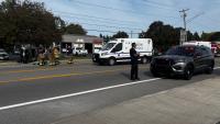 Rollover SUV crash on Brockport Spencerport Road in the Town of Sweden