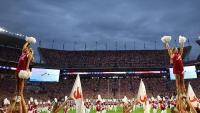 Watch as OutKick’s Trey Wallace braves Hurricane Isaias’ before Alabama-Georgia showdown in Tuscaloosa
