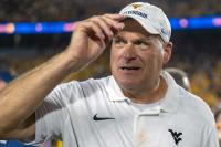 WVU’s Rich Rodriguez Gets Emotional With Mountaineer Fans After Arizona Loss: “They Tried”