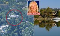 Bitter feud in ritzy California enclave erupts as famous 'Guitar House' looks to alter beloved walking trail...for a second driveway