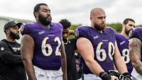 Ravens Elevate Two Offensive Linemen for Atlanta