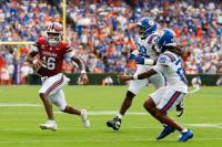 South Carolina stuns No. 16 Florida as LaNorris Sellers provides five TDs