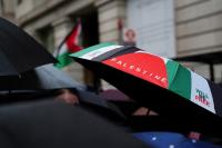Pro-Palestinian protesters rally in Athens to mark 3 years of Gaza war