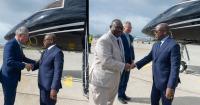 President Bio Arrives in Geneva for Peace Forum and Leadership Lecture