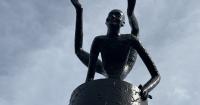 16-foot bronze sculpture unveiled in Pittsford to celebrate South Asian art
