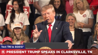 President Donald Trump Touts Korea Zinc, Fort Campbell and Memphis Task Force at F&M Bank Arena Rally