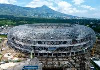 El Salvador’s New National Stadium Hits 75% as 50,000 Seats Arrive From China