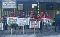 400 workers of Benguet mining firm go on strike over wage dispute