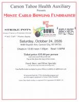 Carson Tahoe Hospital Auxiliary Monte Cristo Bowling Fundraiser