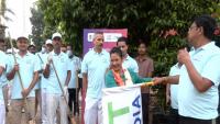 Fit India Swachhata Freedom Run 7.0 held at SAI Guwahati centre