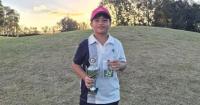 Samoa’s youngest golfer wins bronze