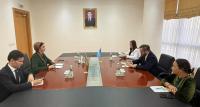 Meetings at the Ministry of Foreign Affairs of Turkmenistan with the Representatives of UN entities