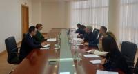 Meeting with a Representative of the World Health Organization Held at the Ministry of Foreign Affairs of Turkmenistan