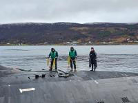 USS Oregon arrives in Norway