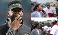 Florida A&M coach Quinn Gray abruptly yanks QB Armond Parker from live TV interview, leaving reporter stunned