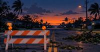 Florida: Santa Rosa maintains the nighttime curfew after Hurricane Isaías