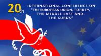 International Conference on EU, Turkey and Kurds to take place 14-15 October