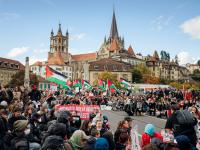 Thousands join pro-Palestinian protests in Swiss cities