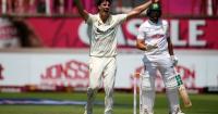 Australia takes control of 1st test vs South Africa, reducing home side to 115-4 at lunch of 3rd day