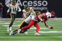 UNLV Outlasts North Dakota State, 13-7