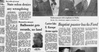This day in history: Spokane state senator denied committing act of prostitution. Officer beaten and left unconscious in tree near Eloika Lake dance hall.