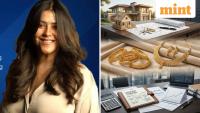 ‘90% of the investment in 5 years goes up to double…’: Ekta Kapoor on real estate — key money lessons for investors