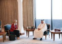 Finance minister meets Lord Mayor of London
