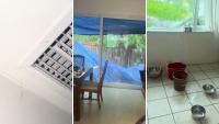 Florida roofer promised tarps on an 80% rain day, then water poured into nearly every room