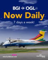 interCaribbean to fly between Barbados and Ogle daily