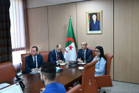 Chaib Presides Over an Interactive Meeting with the National Community Residing in Australia