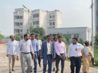 Director (Joint Secretary) of the Directorate of Textile Visits Jamalpur Textile Institute Campus