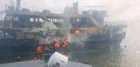 MV Chambo catches fire on Lake Malawi