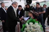 President of the Islamic Republic of Iran Masoud Pezeshkian Arrives in Turkmenistan