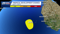 National Hurricane Center tracks low-pressure system near Cabo Verde Islands