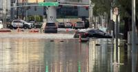 Rain from Tropical Storm Rachel causes flooding across Las Vegas
