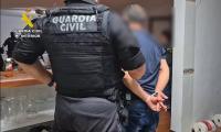 Twenty-five women who were lured to Ibiza with false job offers from criminal gang before being forced into prostitution are freed by Spanish Civil Guard - as four arrested