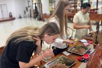 Russian school students visit Hainan University